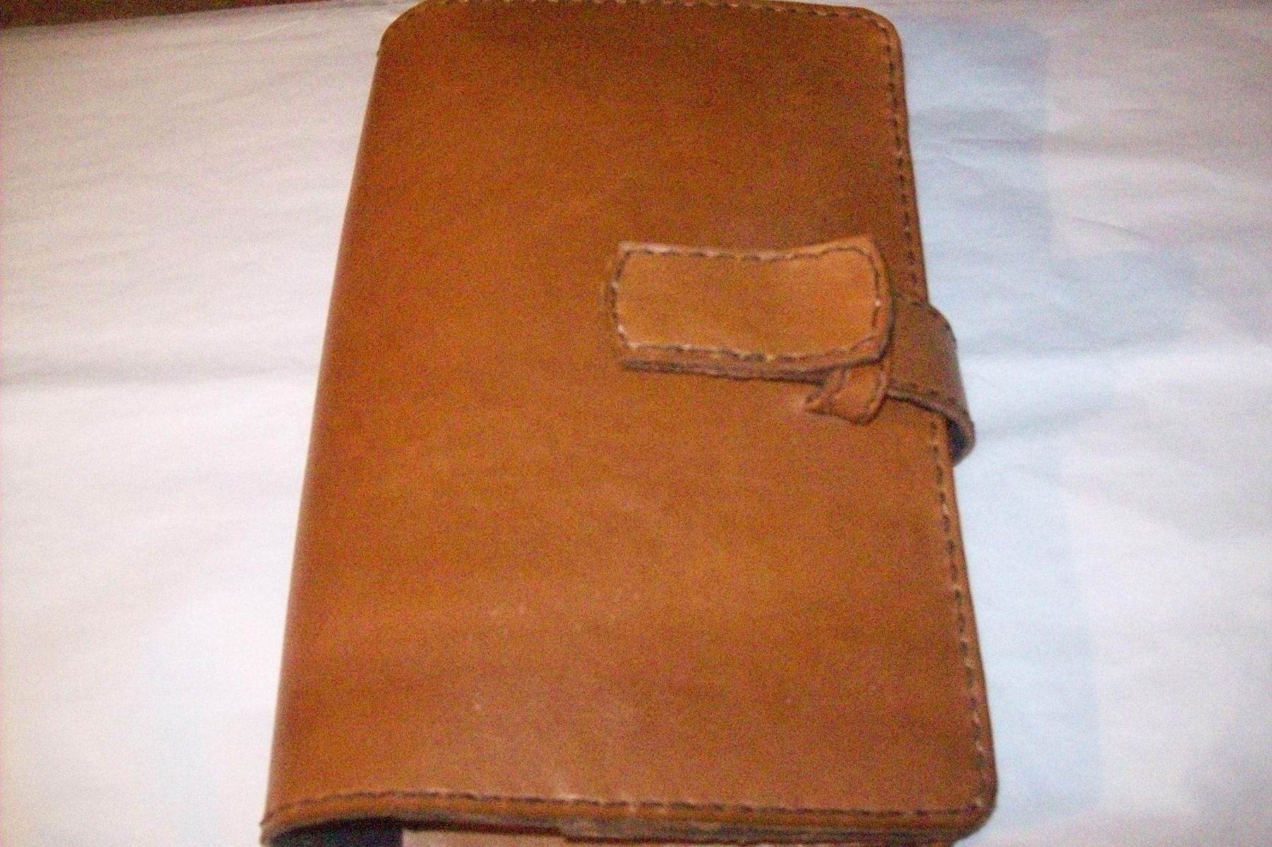 Buy Hand Made Custom Leather Planner Cover, made to order from Kerry's