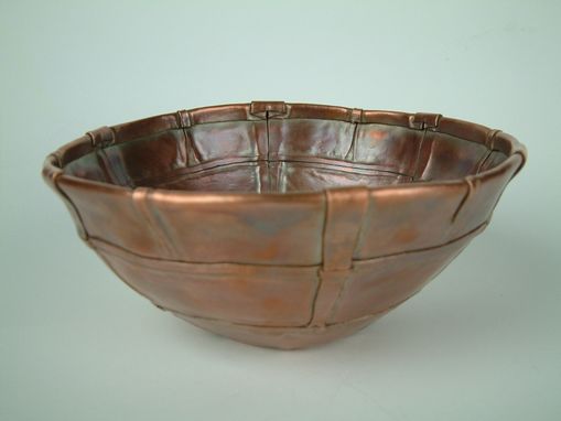 Custom Made Foldform Copper Bowl