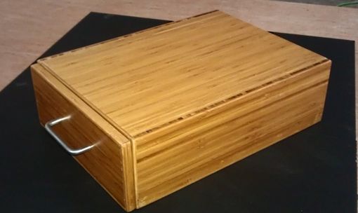 Custom Made Carbonized Bamboo Box