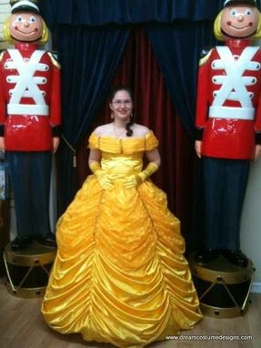 Custom Made Belle Beauty And The Beast Adult Costume Gown (C)