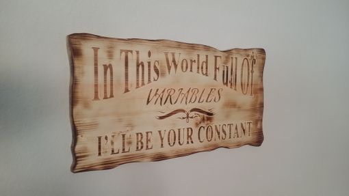 Custom Made Rustic Hardwood Signs