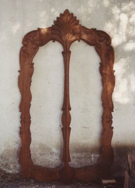 Custom Made Window Frames - Mahogany - Hand Carved