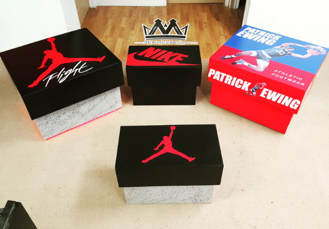 Round Kilimanjaro Out of date Buy Hand Crafted Air Jordon, Nike & Patrick Ewing Shoebox Storage &  Organizer Box !, made to order from McCorkle designs | CustomMade.com