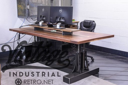 Custom Made Post Industrial Desk