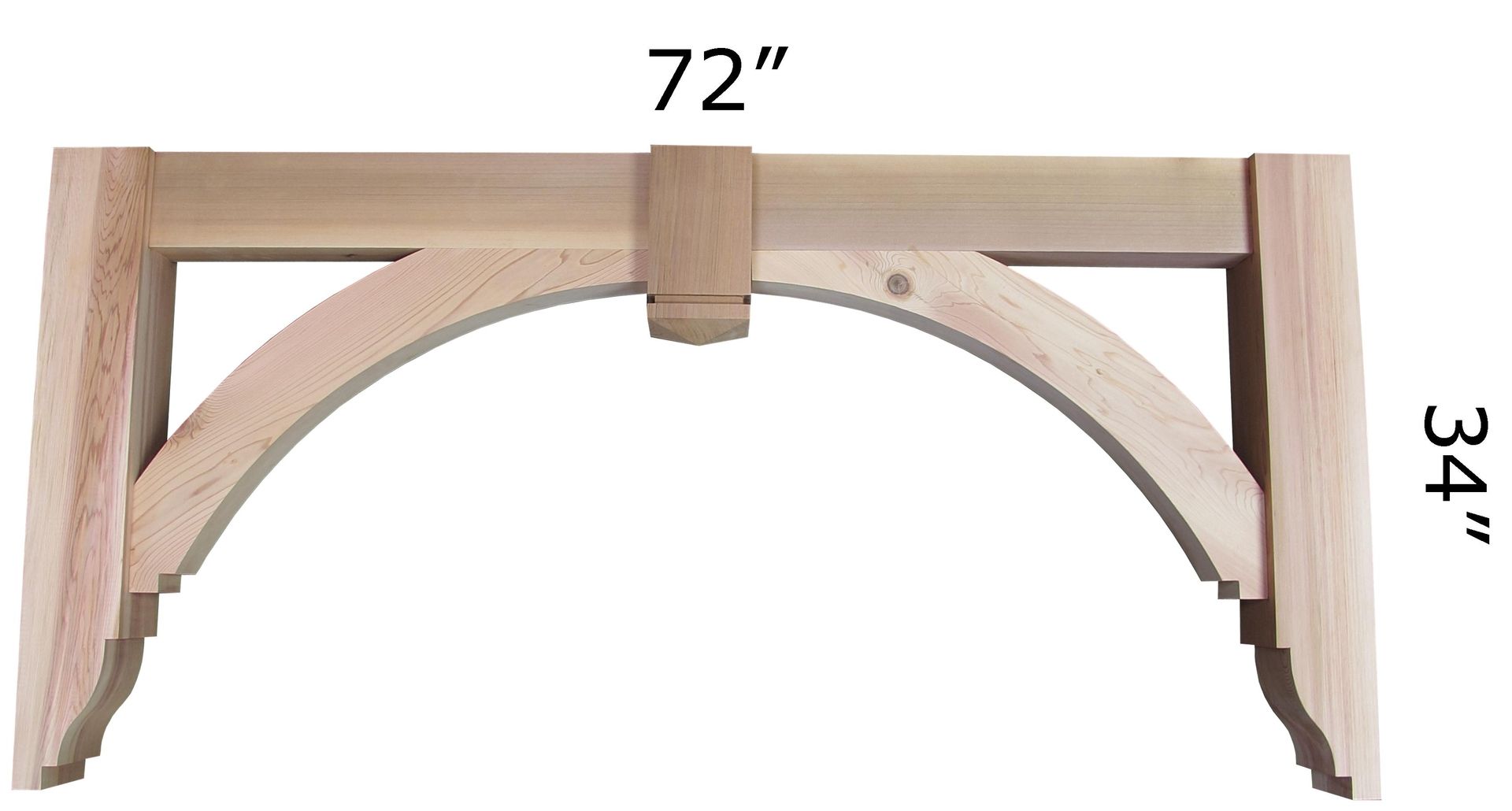 Handmade Front Porch Bracket By Pro Wood Market Custommade Com