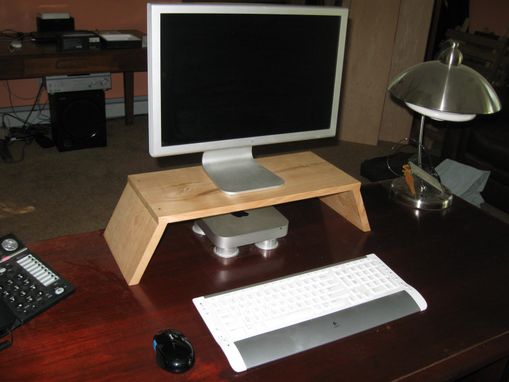 Custom Made Monitor Table