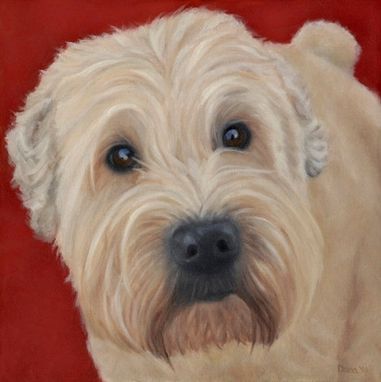 Custom Made Art Print - Wheaton Terrier - 10% Benefits Animal Charities