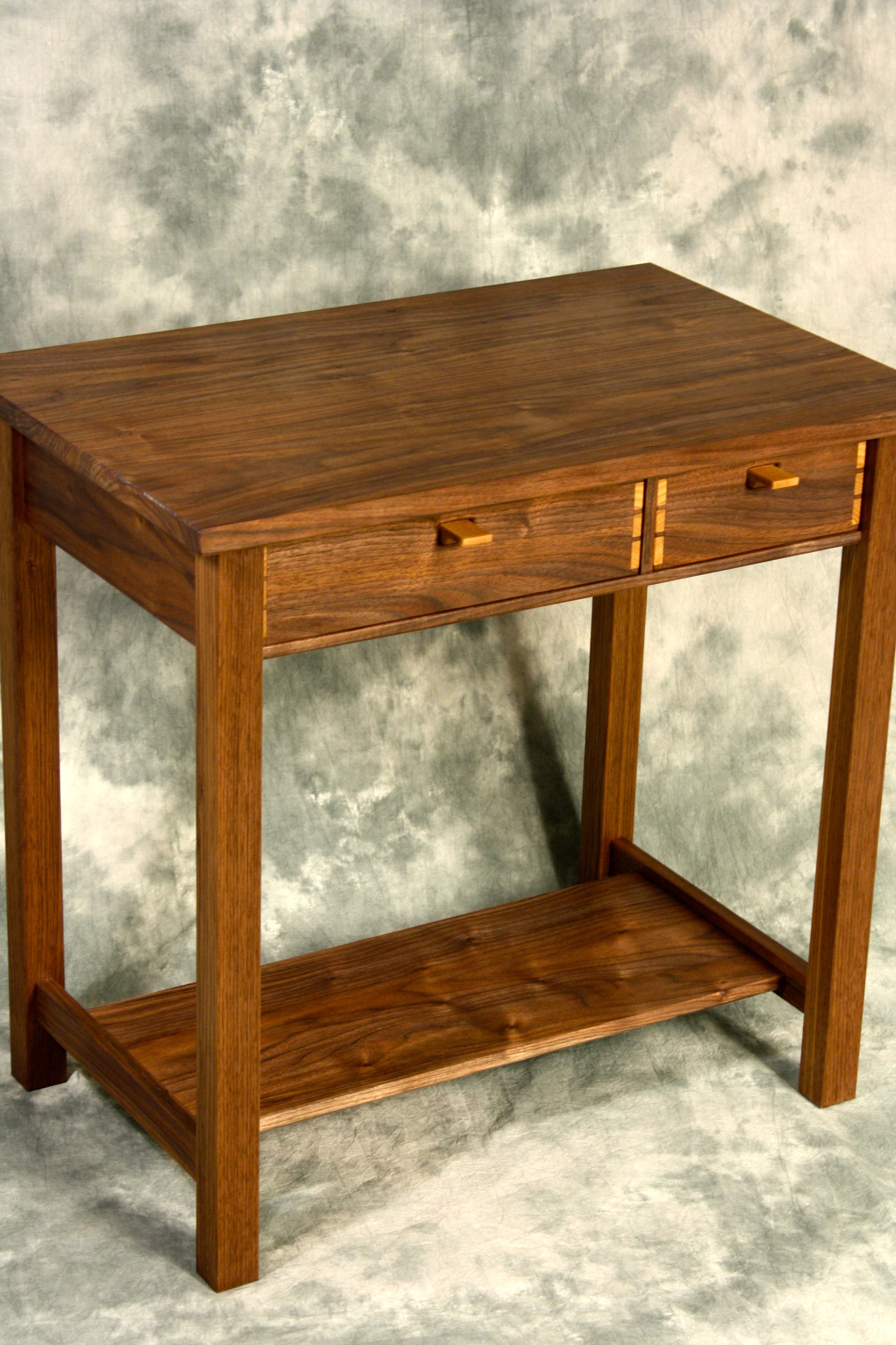 Custom Modern Arts And Crafts End Table by Warnock Woodwork