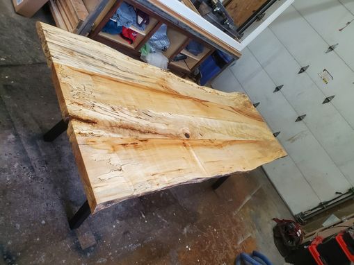 Custom Made Live Edge Dining Table