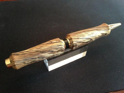 Custom Made Spalted Tiger Oak Pen
