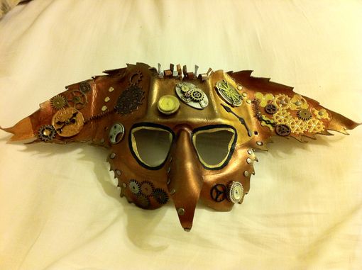 Custom Made Hand Made Leather Mask Steampunk