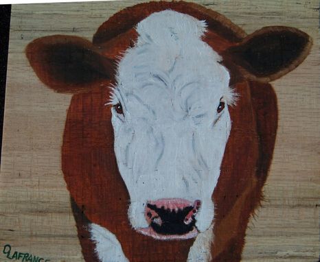 Custom Made Rustic Wood Farm Animal  Welcome Boards Painted To Order
