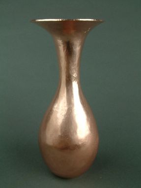 Custom Made Flared Copper Vase