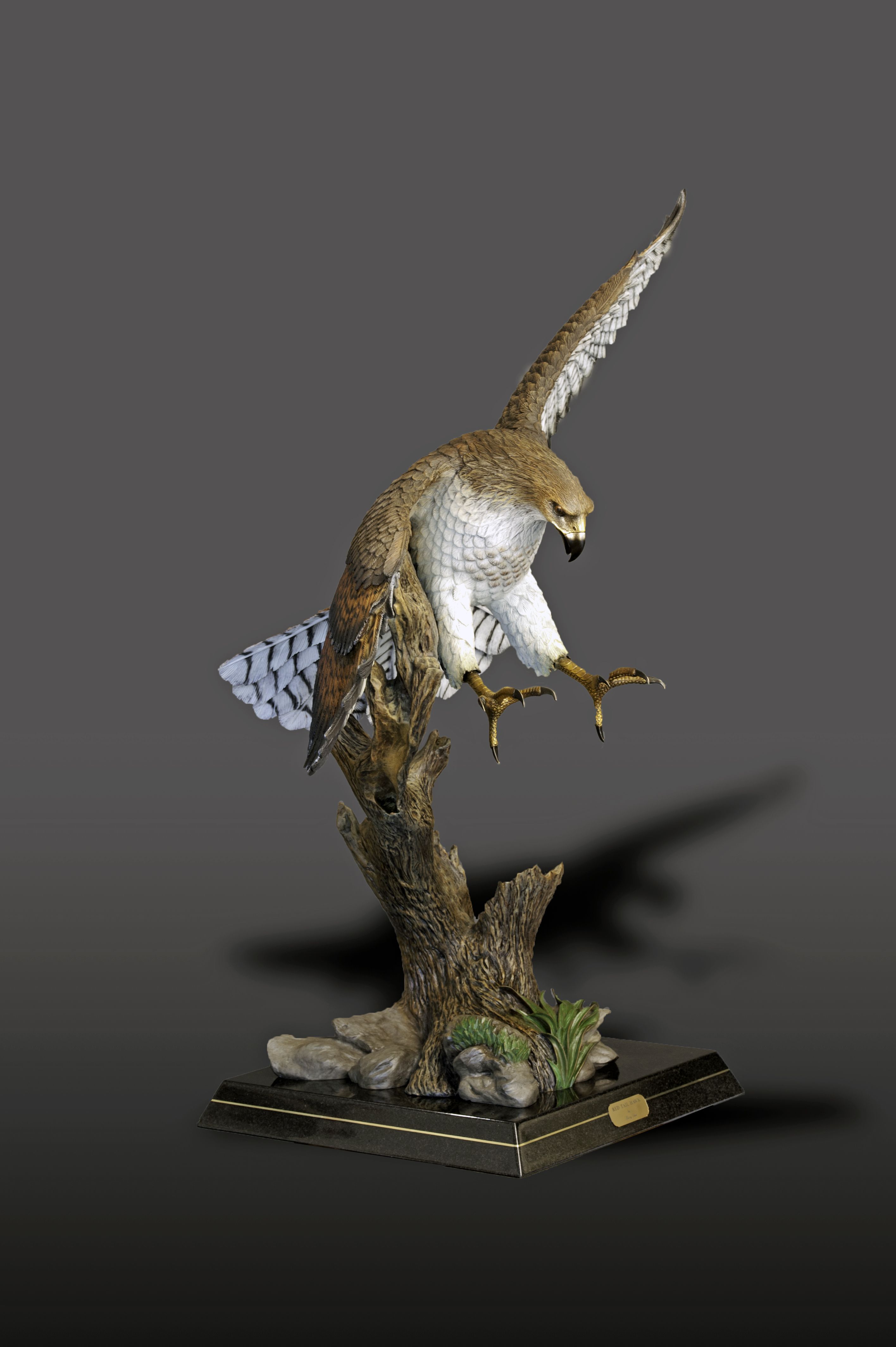 Buy Custom Made Life Size Magnificent Bronze "RedTailed Hawk