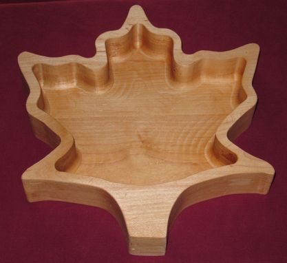 Custom Made Maple Leaf Candy Dish