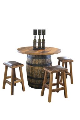 Custom Made Barrel Pub Table