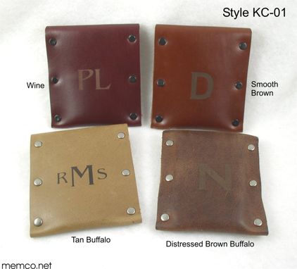 Custom Made Handmade Leather Wallet - Free Monogramming
