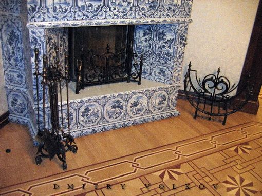Custom Made Home Decor: Fireplace Screen, Fireplace Tools Set, Wood Rack.
