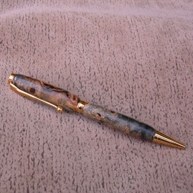 Custom Made Pen Of Buckeye Burl  S001