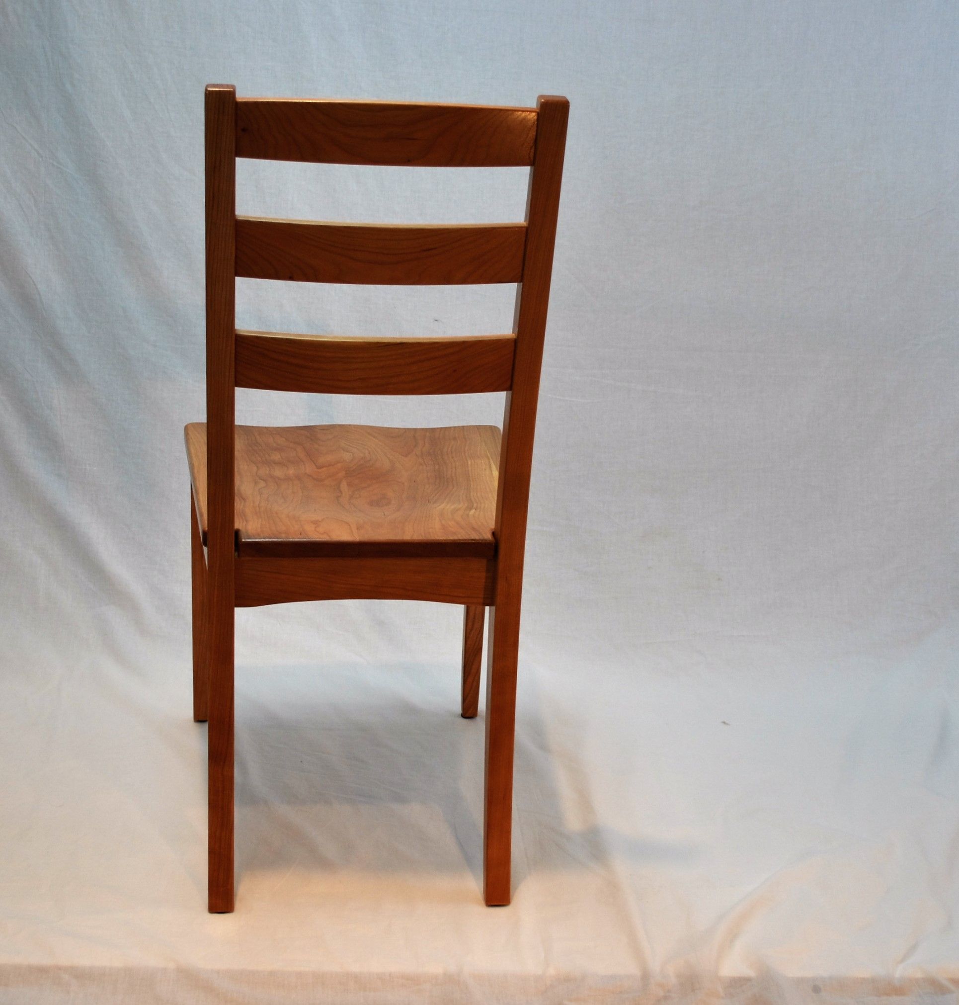 Hand Made 3 Slat Dining Chair by Glessboards