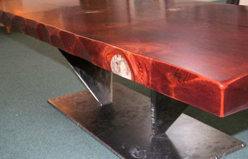 Custom Made Old-Growth Redwood Coffee Table