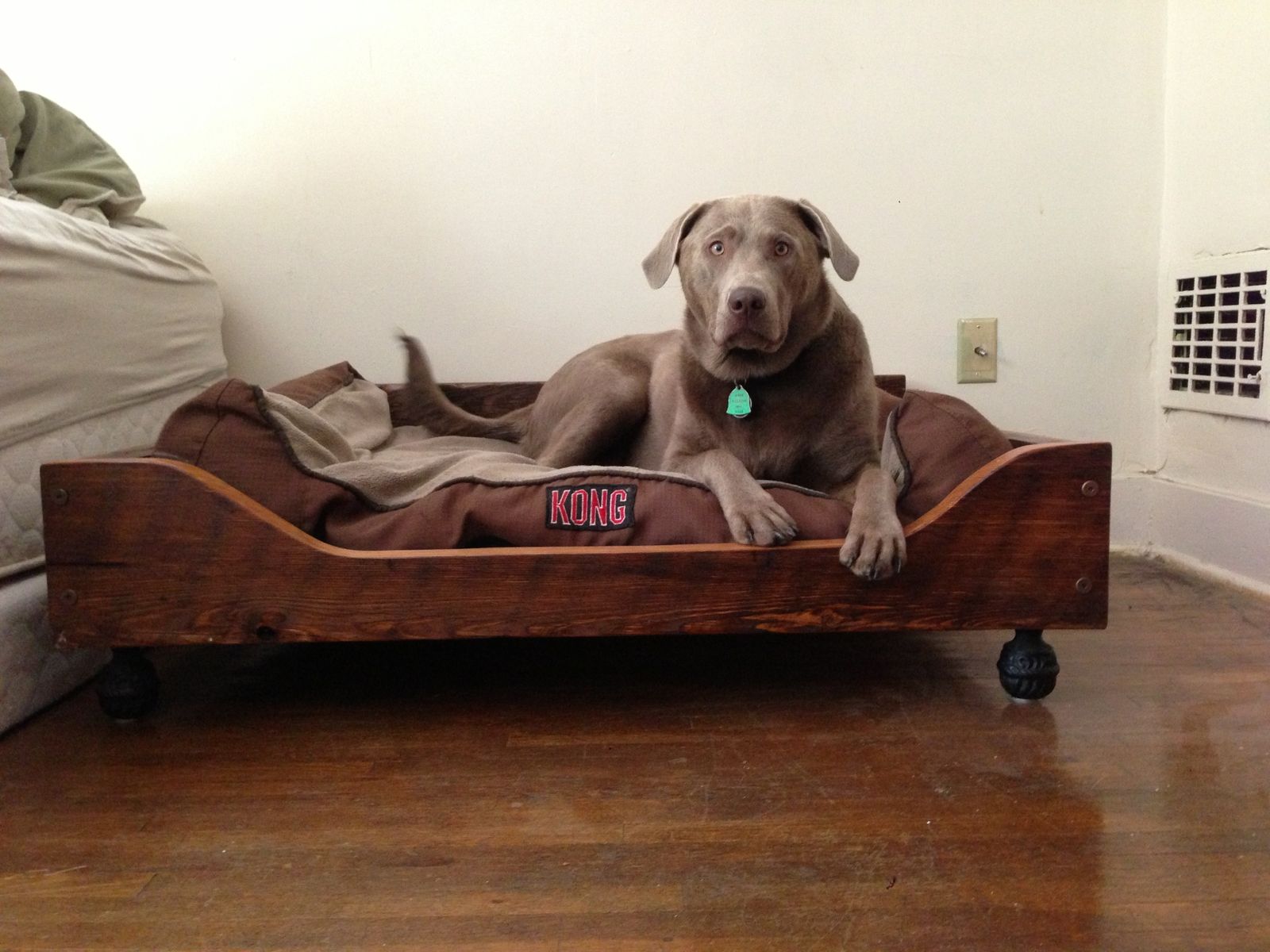 Bespoke wooden 2025 dog beds