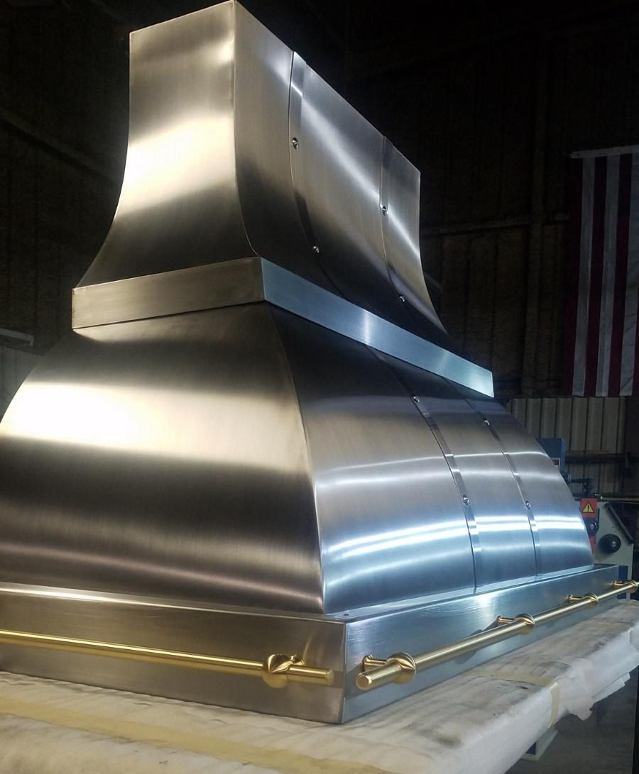 Buy Handmade The "Jessica" Customl Range Hood, Blower Sold Separately