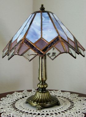 Custom Made Stained Glass Lamp