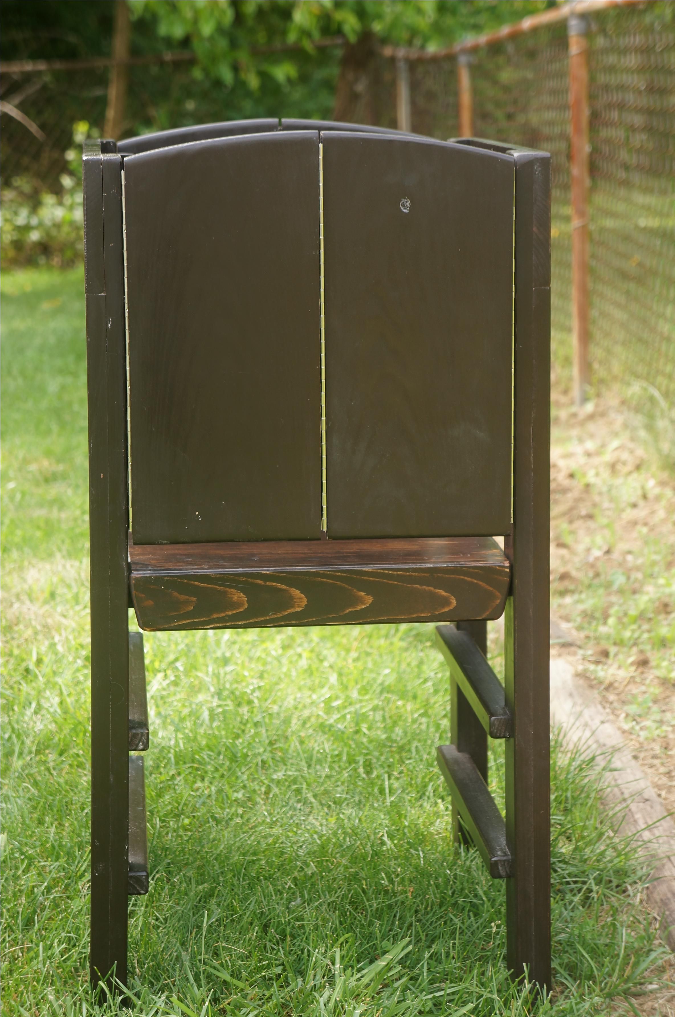 Custom Folding Kitchen Helper by YellowHat Woodworks