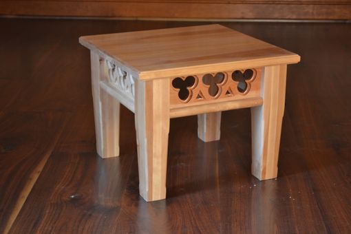 Custom Made Small Table For Atrium Class: Prayer Table