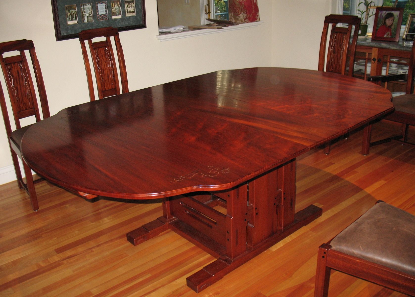 Custom Dining Room Table (Gamble House) by Paula Garbarino ...