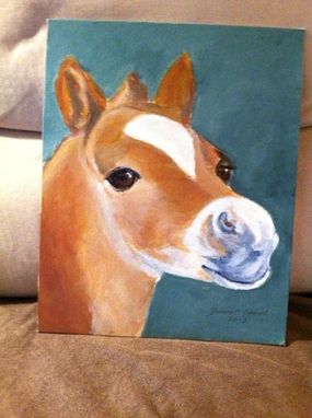 Custom Made Custom Horse Pet Portrait Of Sammy