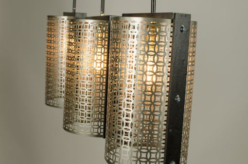 Custom Made Industrial Chandelier Rustic Lighting. Edison Bulbs,