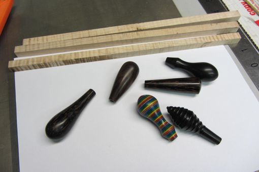 Custom Made Music Conductors Baton - Handmade- Spectra Ply Handle And Poplar Wood Tip