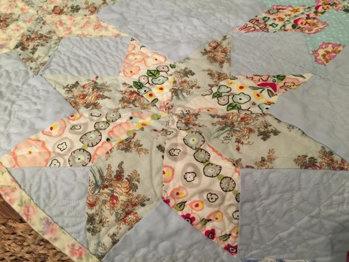 Custom Made Alice's Tea Set:  Baby Quilt Or Wall Hanging