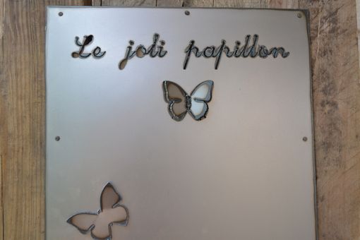Custom Made "Le Joli Papillon" Magnet Board