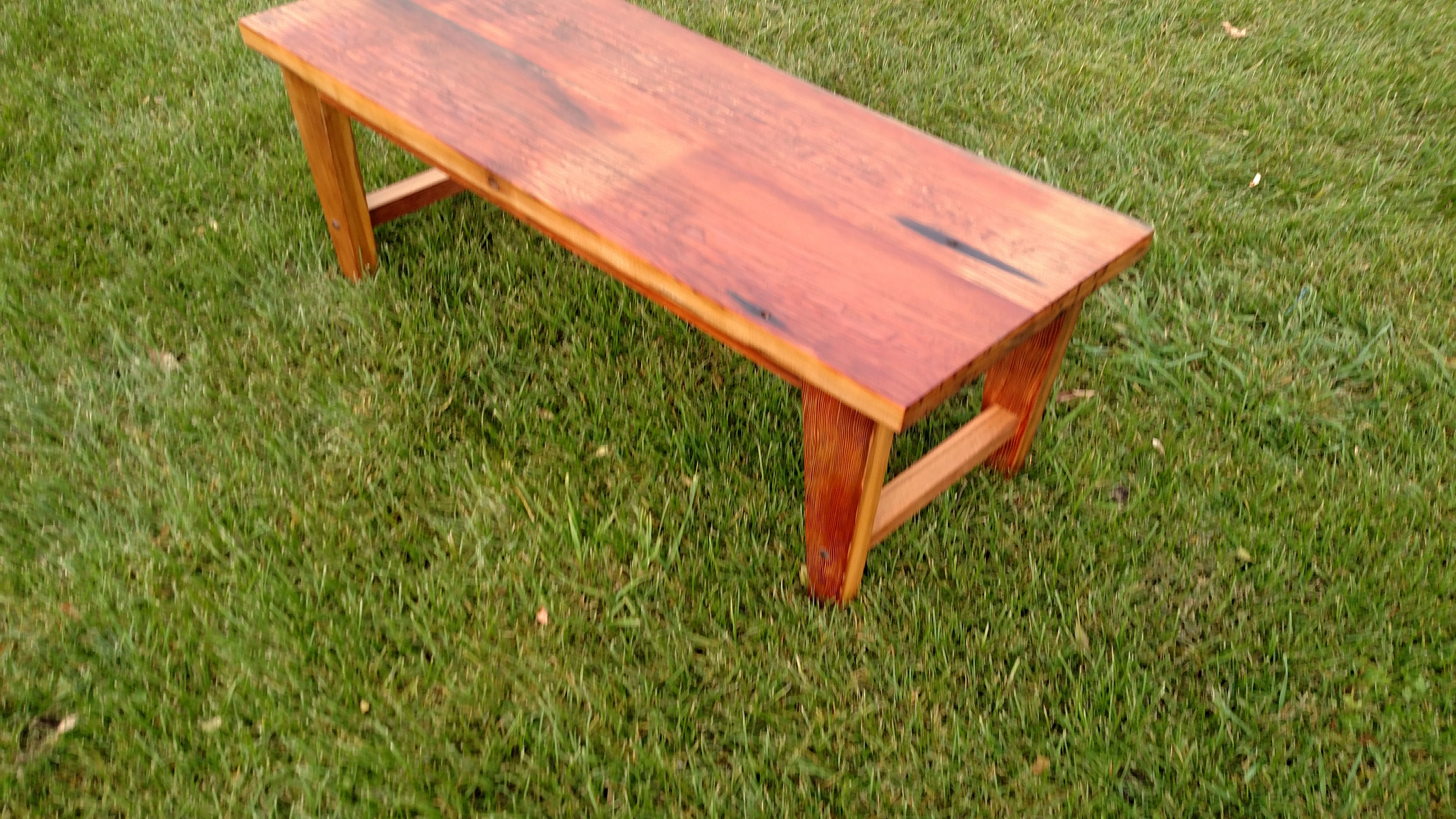 Buy a Hand Made Heinz Pickle Wood Bench made to order 