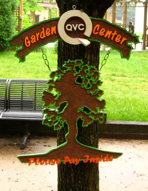 Custom Made Pvc Garden Sign