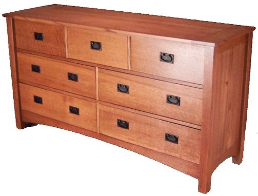 Custom Made Mission Style - Chest Of Drawers