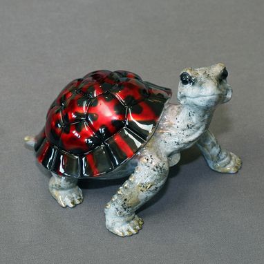 Custom Made Bronze Turtle "Daden Large" Tortoise Figurine Statue Sculpture Limited Edition Signed Numbered