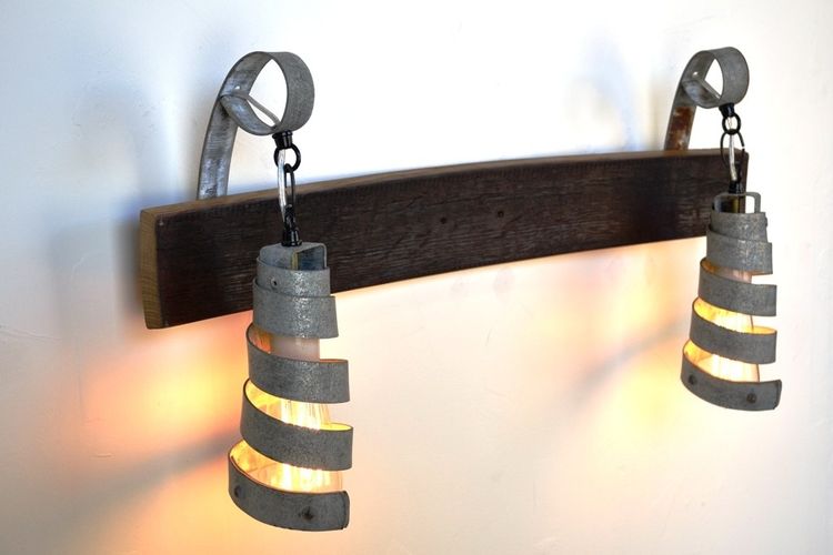 Custom Bathroom Vanity Lights buy a hand crafted corba - elan - barrel ring vanity light, made Custom Bathroom Vanity Lights buy a hand crafted corba - elan - barrel ring vanity light, made