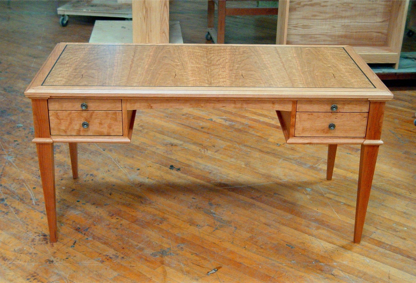 Hand Made Cherry Desk By Om Furniture Custommade Com