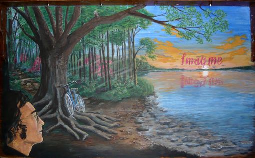 Custom Made Imagine Acrylic Painting