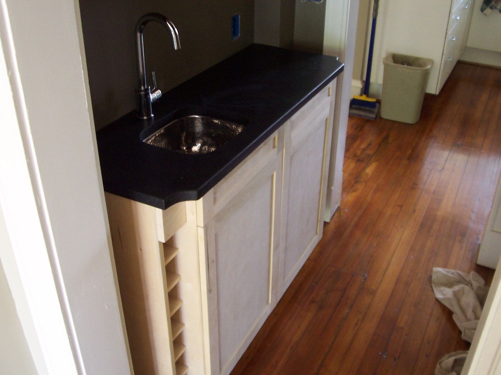 Hand Made Wet Bar With BuiltIn Wine Storage. by