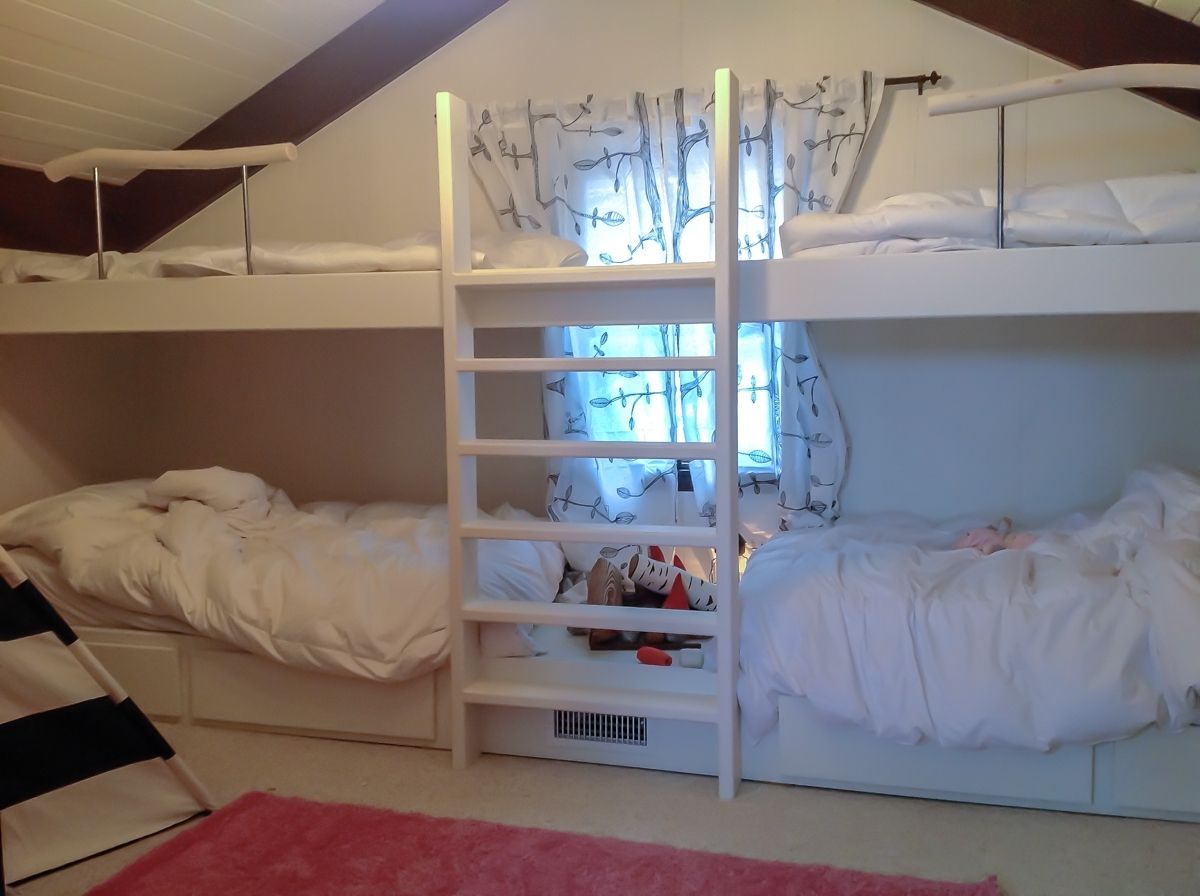 Handmade Modern Bunk Beds by Greene Pepper Woodworking