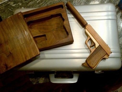 Custom Made Wooden Walther Ppk