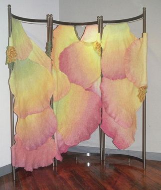 Custom Made Rose Petal Room Screen