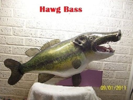 Custom Made World Record "Hawg" Bass