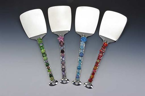 Custom Made Hand Beaded Serving Spatula