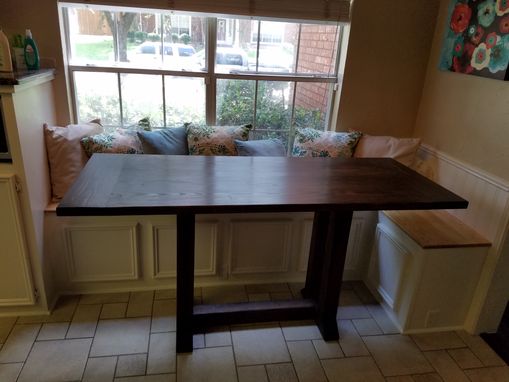 Custom Made Breakfast Nook Table